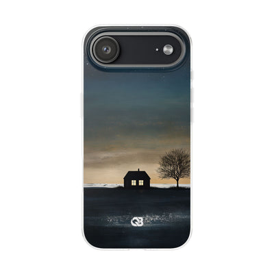 Midnight Cabin Glow · Soft Phone Case for iPhone