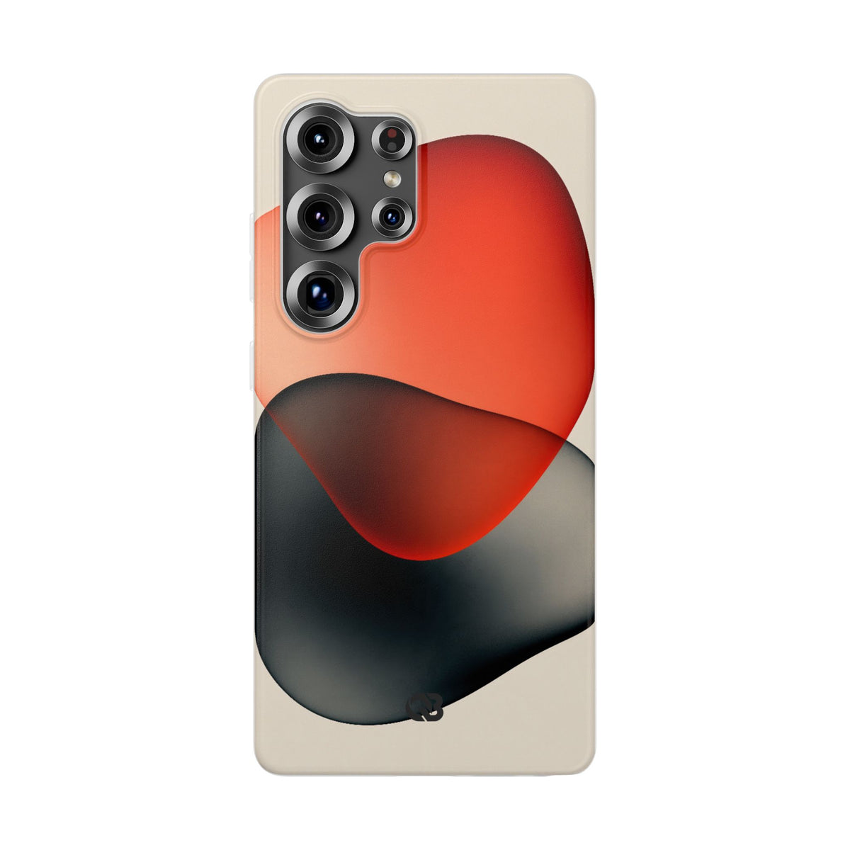 Translucent Crimson Form · Lite Phone Case for Samsung · Red
