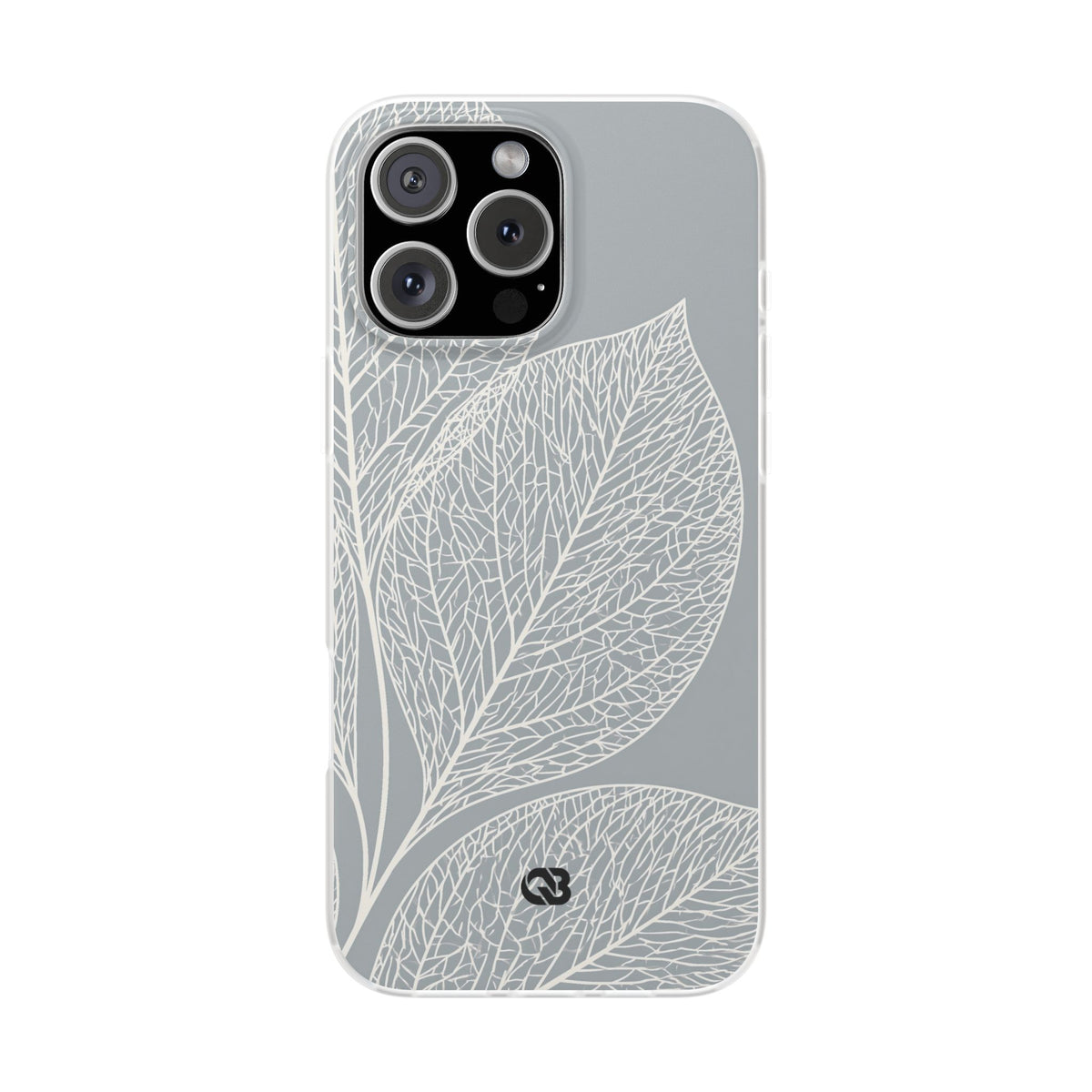 Minimal Leaf Skeleton · Lite Phone Case for iPhone ·  Grey