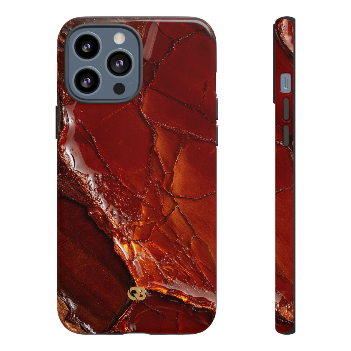 Amber Embrace · Tough Phone Case for iPhone · Brown