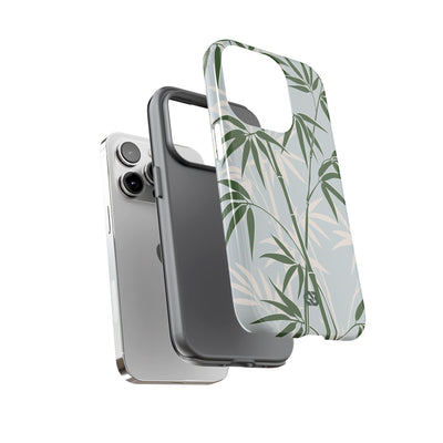 Serene Bamboo · Tough Phone Case for iPhone · Green