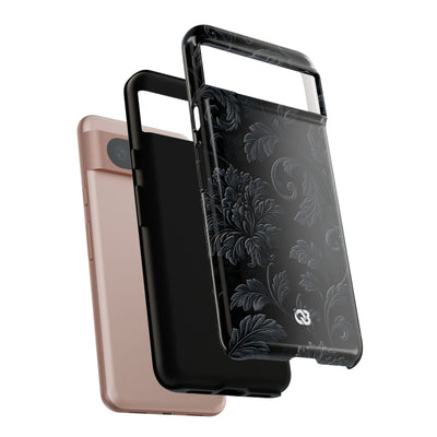 Obsidian Damask · Tough Phone Case for Pixel ·  Black