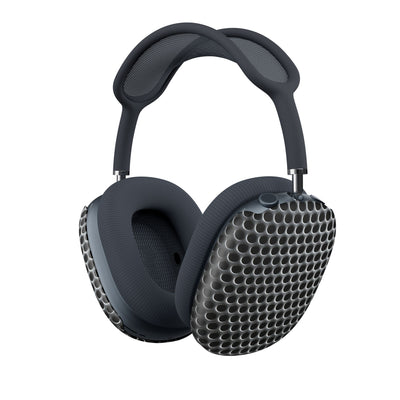 Brushed Perforated Steel · Hard Case for AirPods Max · Silver