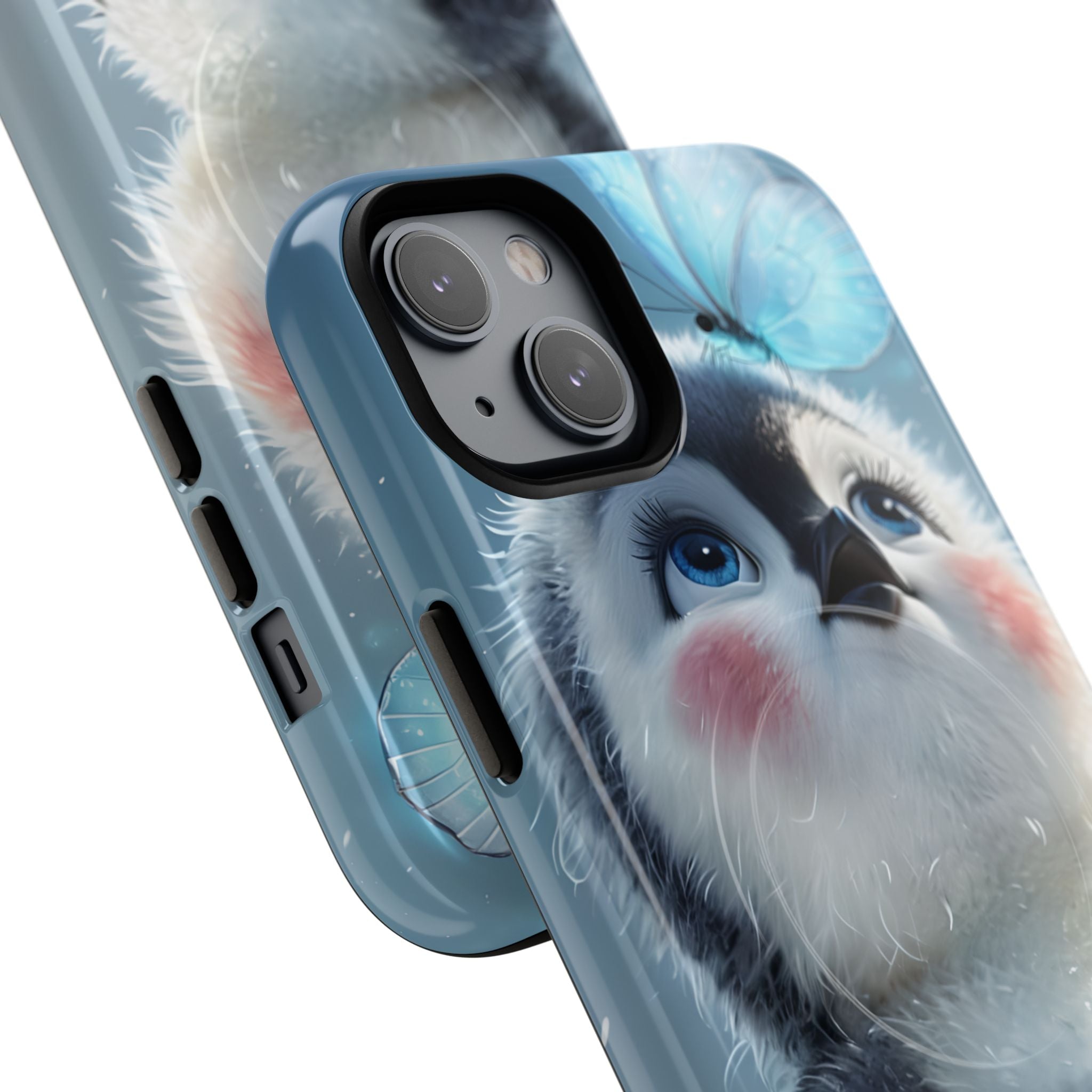Frosty Penguin Glow · Tough+ Magsafe