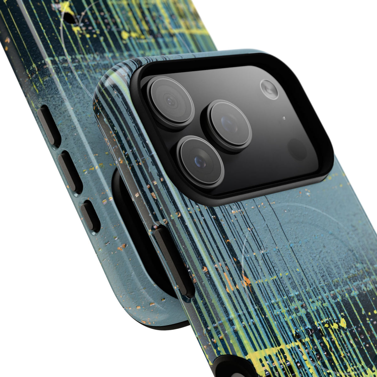 Acid Raster Circuit · Tough 2.0 Magnetic Phone Case for iPhone · Teal