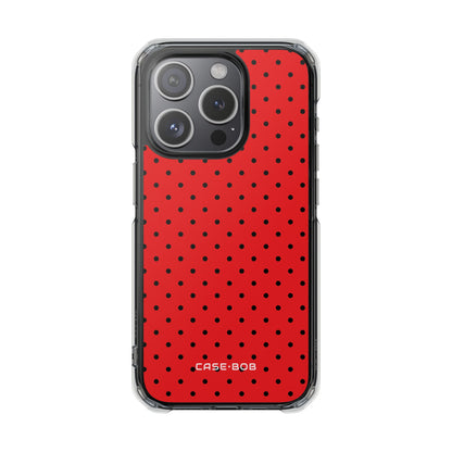 Crimson Punktmatrix iPhone 15 Pro Case - Impact