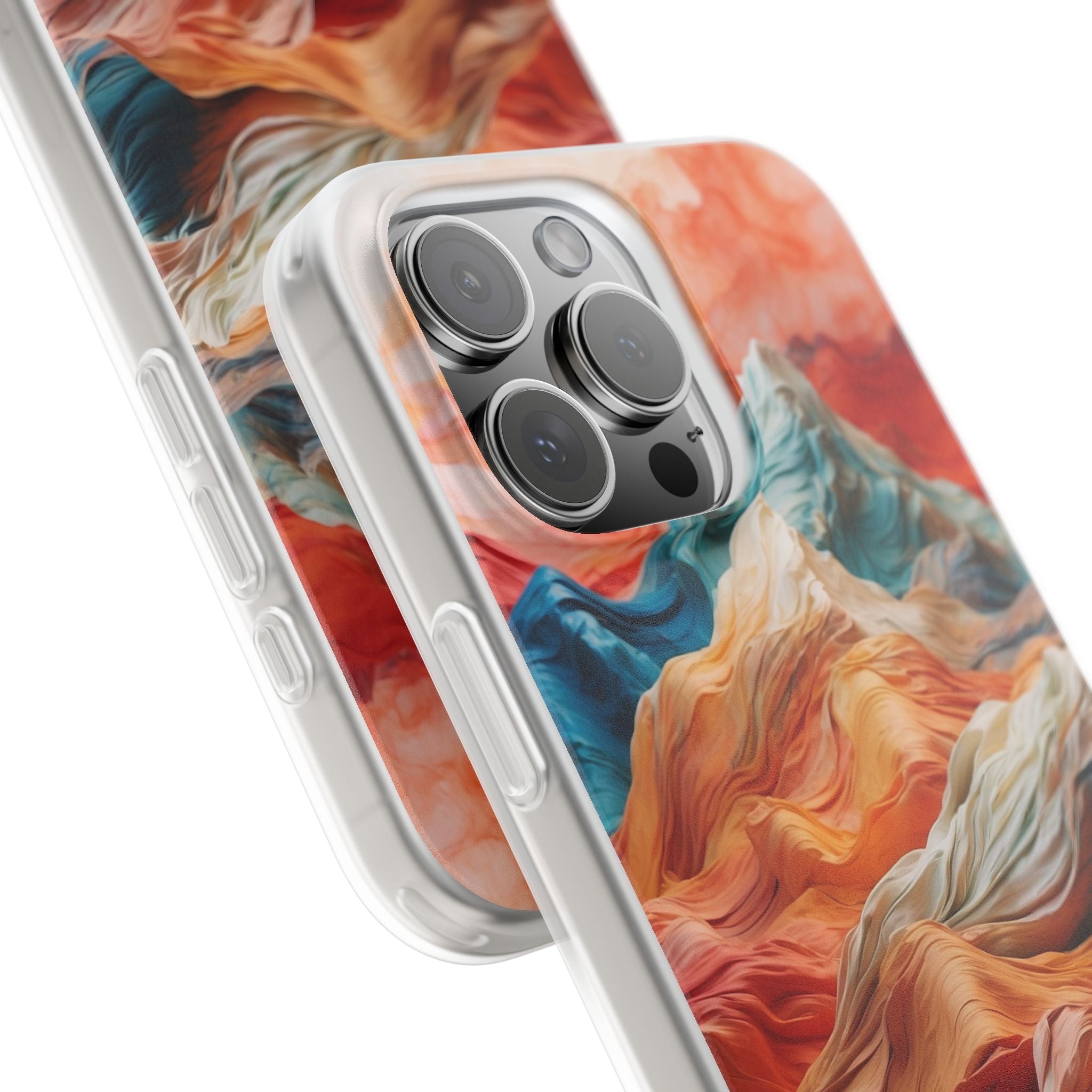 Molten Ridge Flow · Soft Phone Case for iPhone