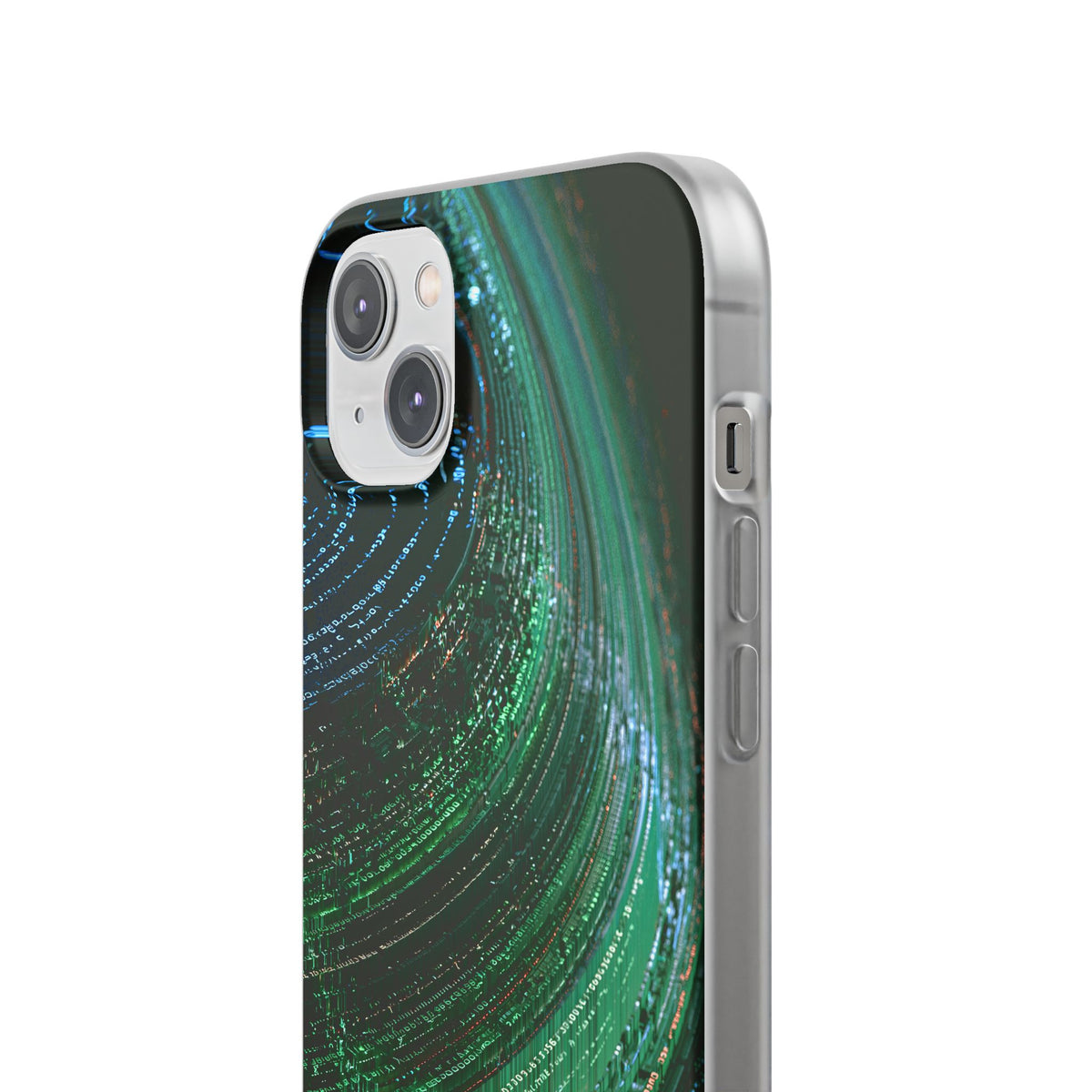 Orbital Data Stream · Lite Phone Case for iPhone ·  Green