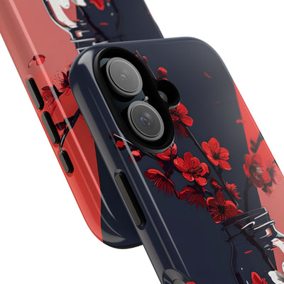 Crimson Blossom Jar · Tough Θήκη για iPhone
