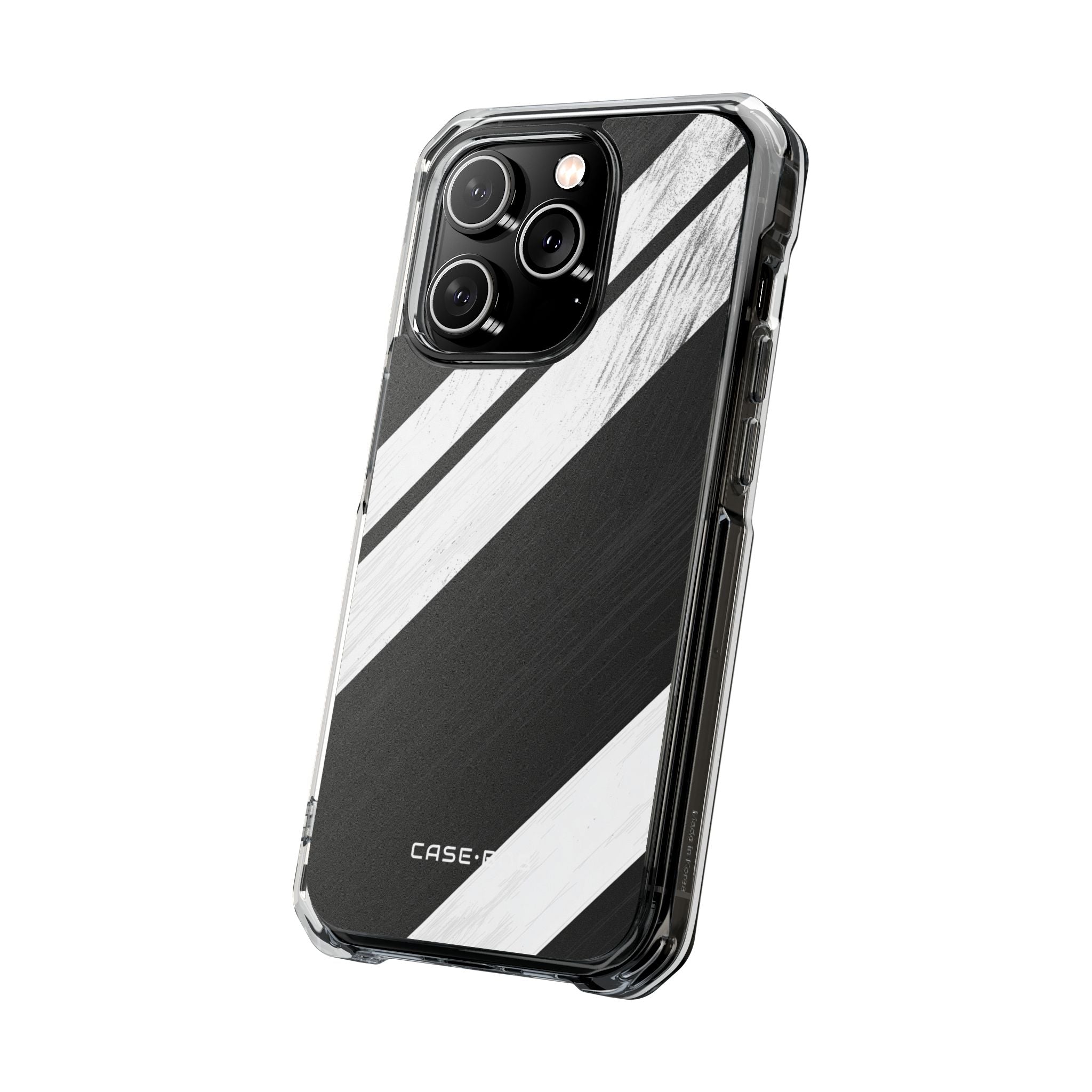 Distressed Stripe Motion iPhone 14 Pro Case - Impact