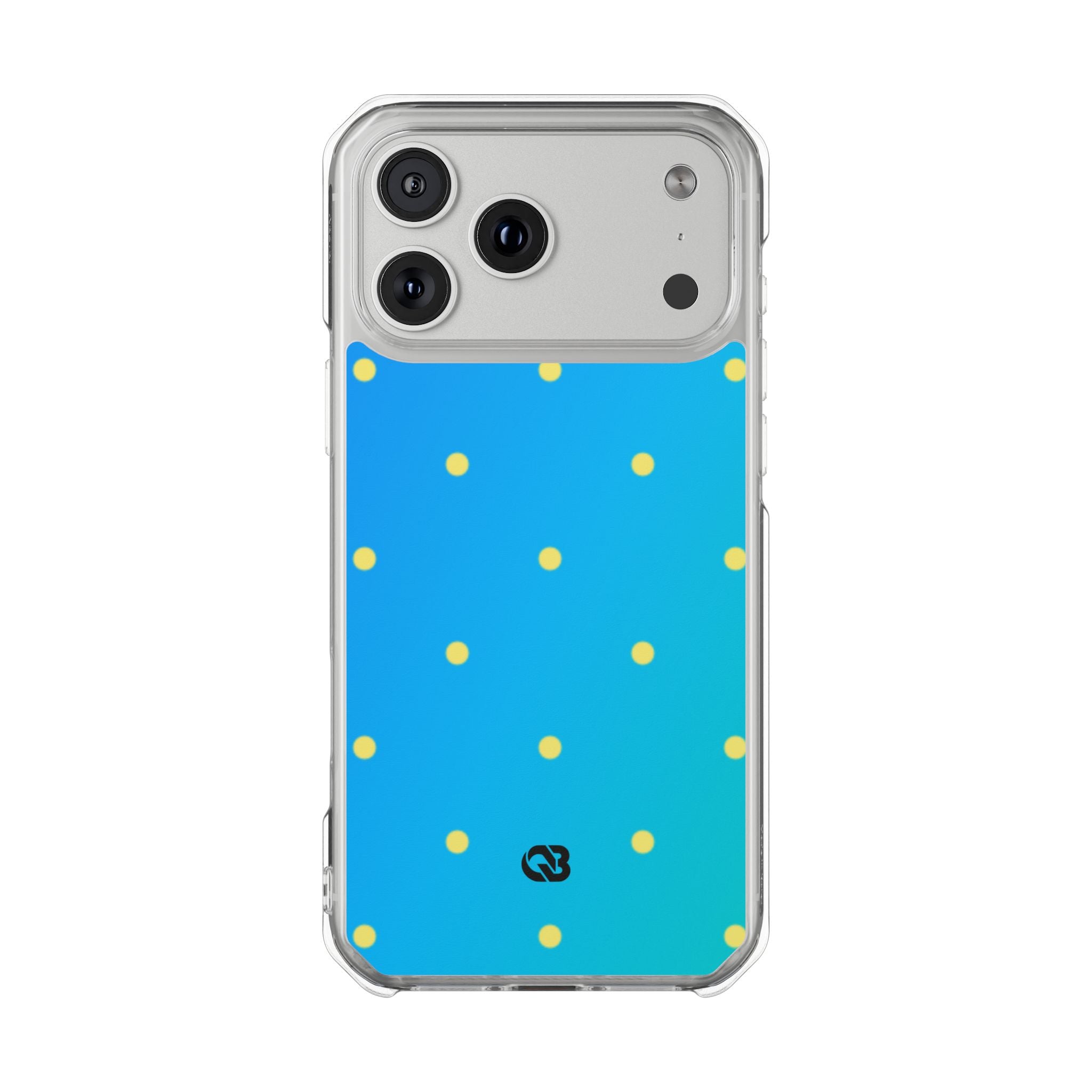 Cyan Sun Dots · Impact Θήκη για iPhone · Magsafe
