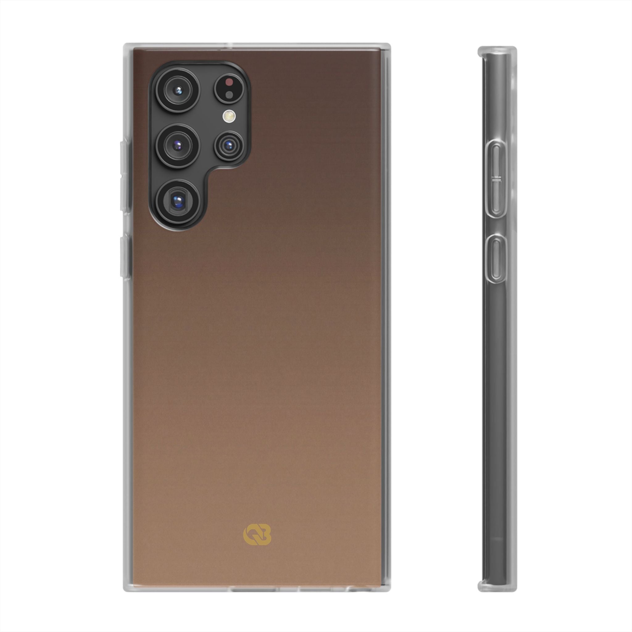 Brown Lite Phone Case for Samsung - Smoked Caramel Fade