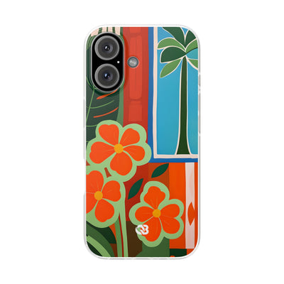 Vivid Jungle Collage · Soft Case dla iPhone