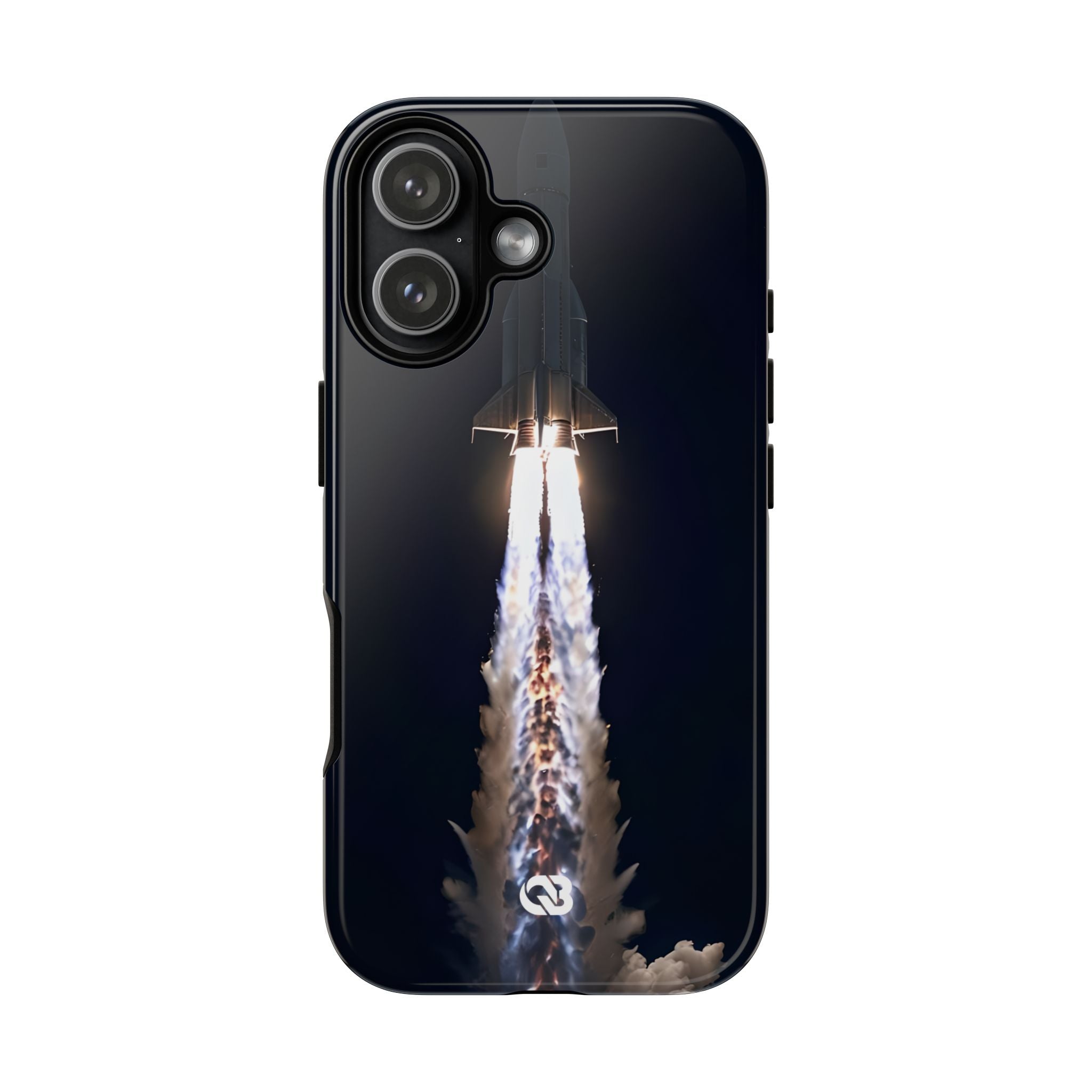 Obsidian Rocket Ascent · Tough Phone Case for iPhone
