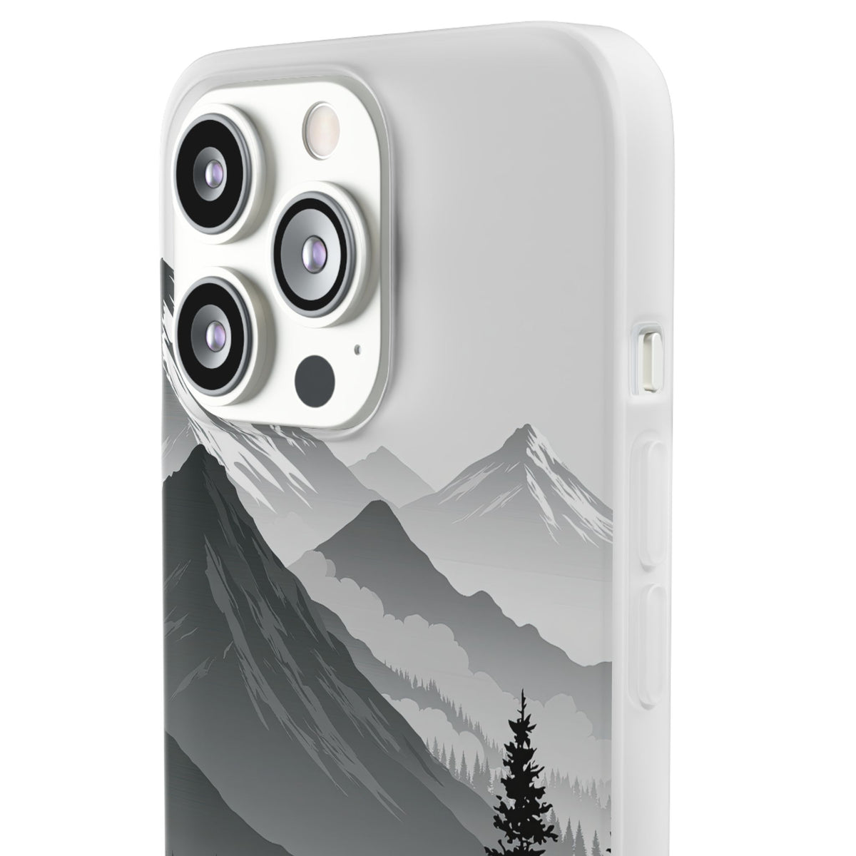 Alpine Horizon · Lite Phone Case for iPhone ·  Black