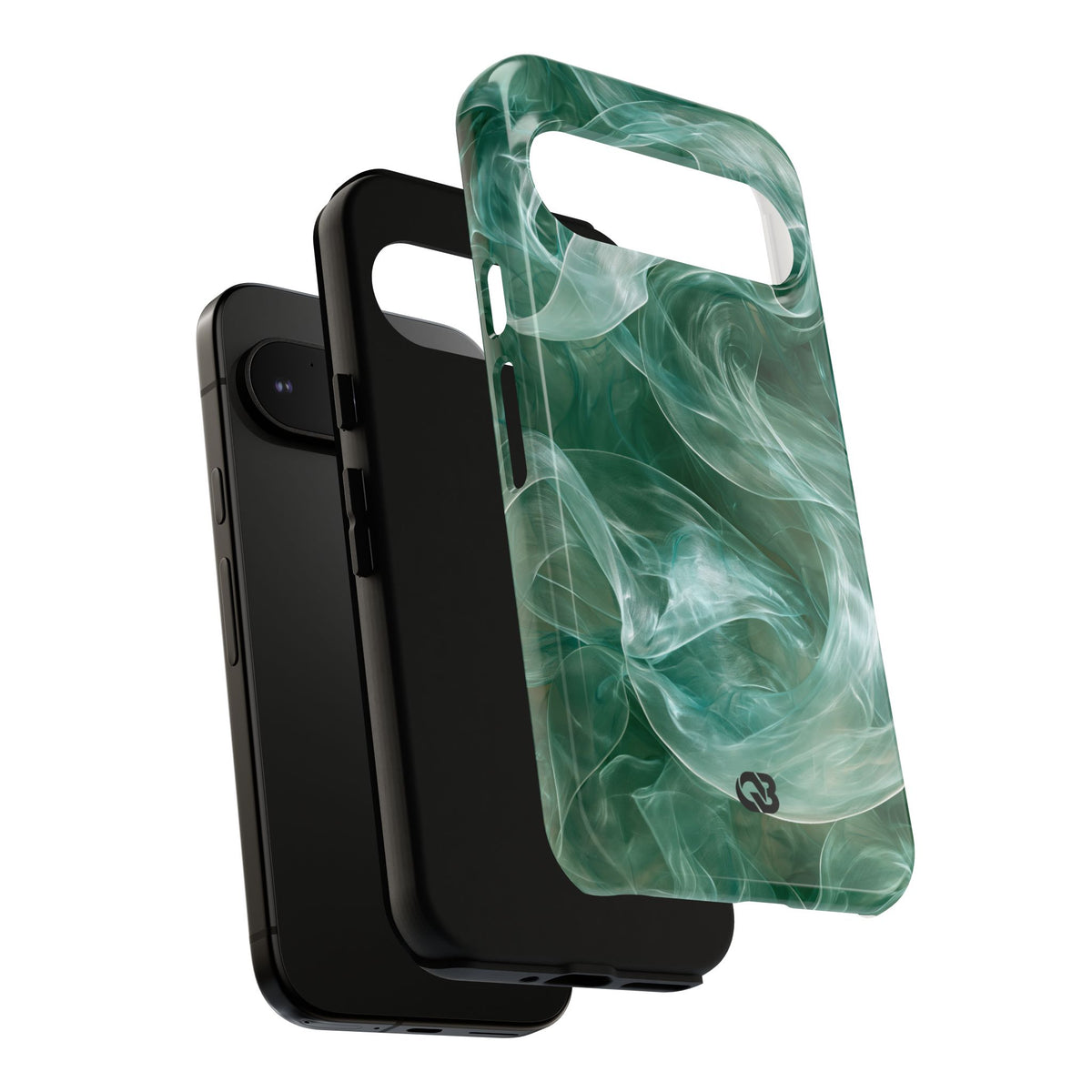 Translucent Aqua Flow · Tough Phone Case for Pixel ·  Teal