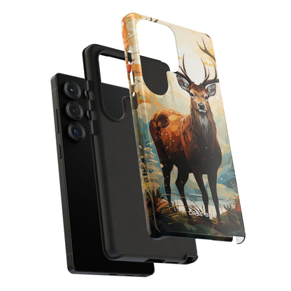 Glowing Stag Samsung S25 Ultra Case - Tough - CASE•BOB