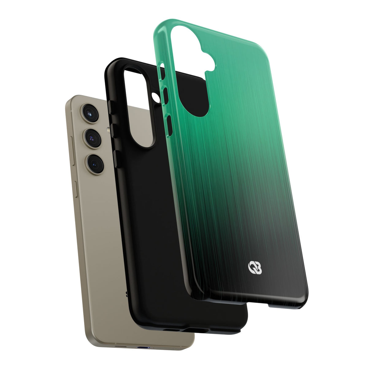 Emerald Cascade · Tough Phone Case for Samsung · Green
