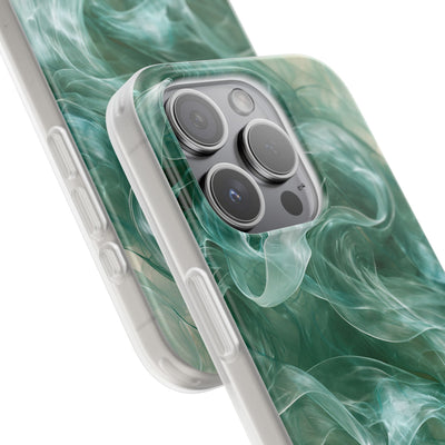 Translucent Aqua Flow · Lite Phone Case for iPhone ·  Teal