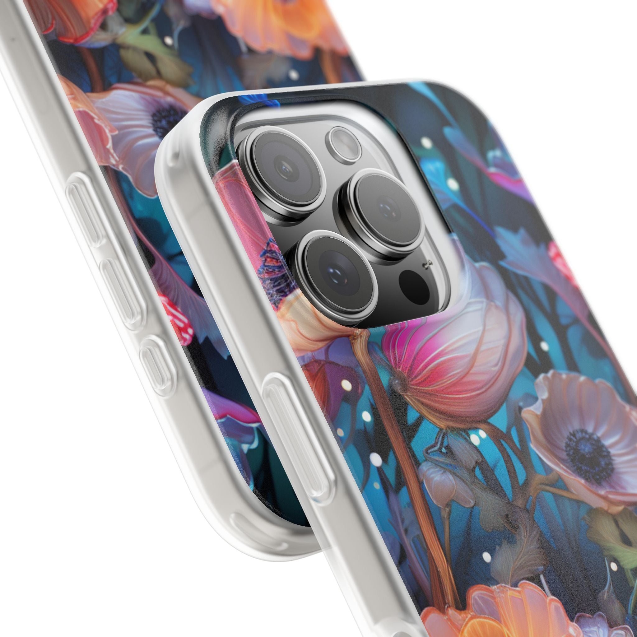Translucent Bloom iPhone 16 Pro Case - Soft