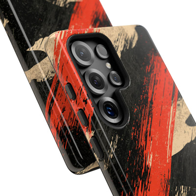 Urban Slash Camo · Tough Phone Case for Samsung · Black