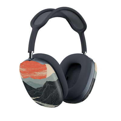 Crimson Ridge Horizon · Hard Case for AirPods Max · Black