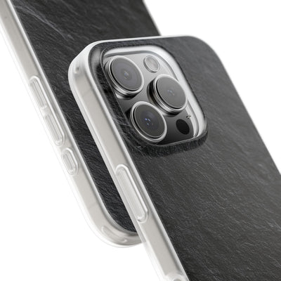 Black Lite Phone Case for iPhone - Raw Obsidian Slate