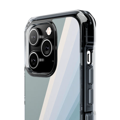 Green Impact MagSafe Phone Case for iPhone - Sage Prism Beam