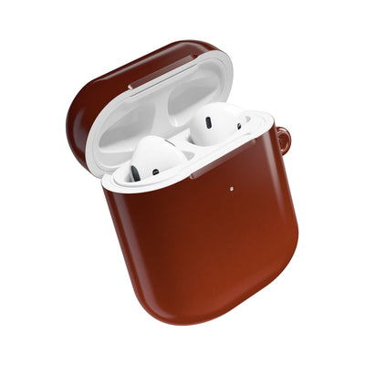 Burnt Amber Spectrum · Hard Case for AirPods & AirPods Pro · Orange