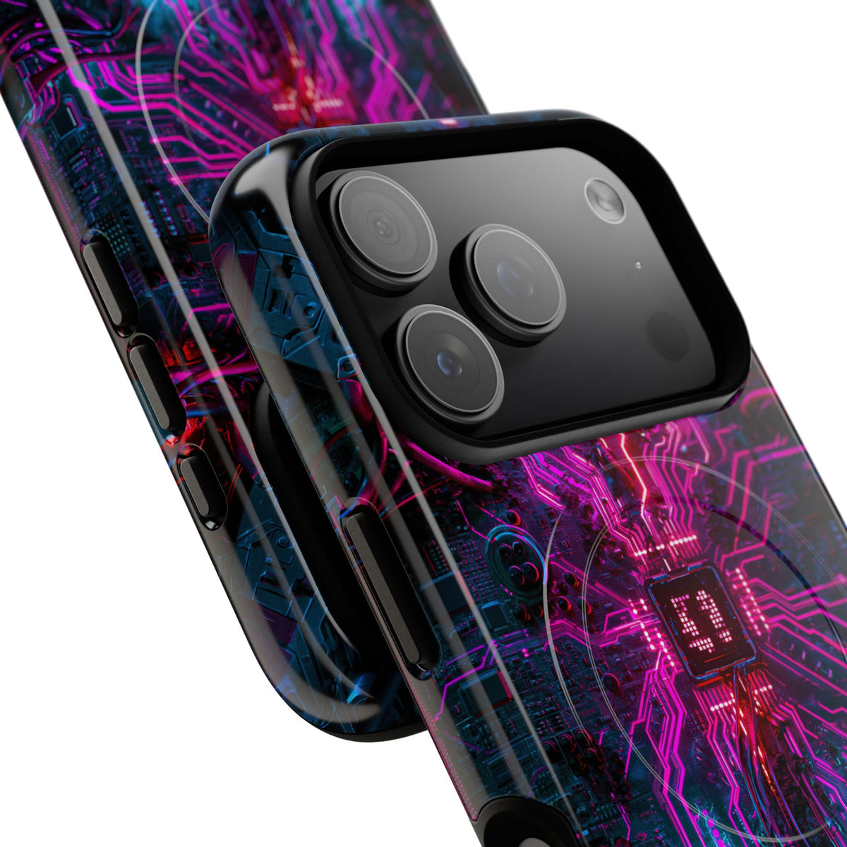 Neural Circuit Core · Tough 2.0 Magnetic Phone Case for iPhone · Black