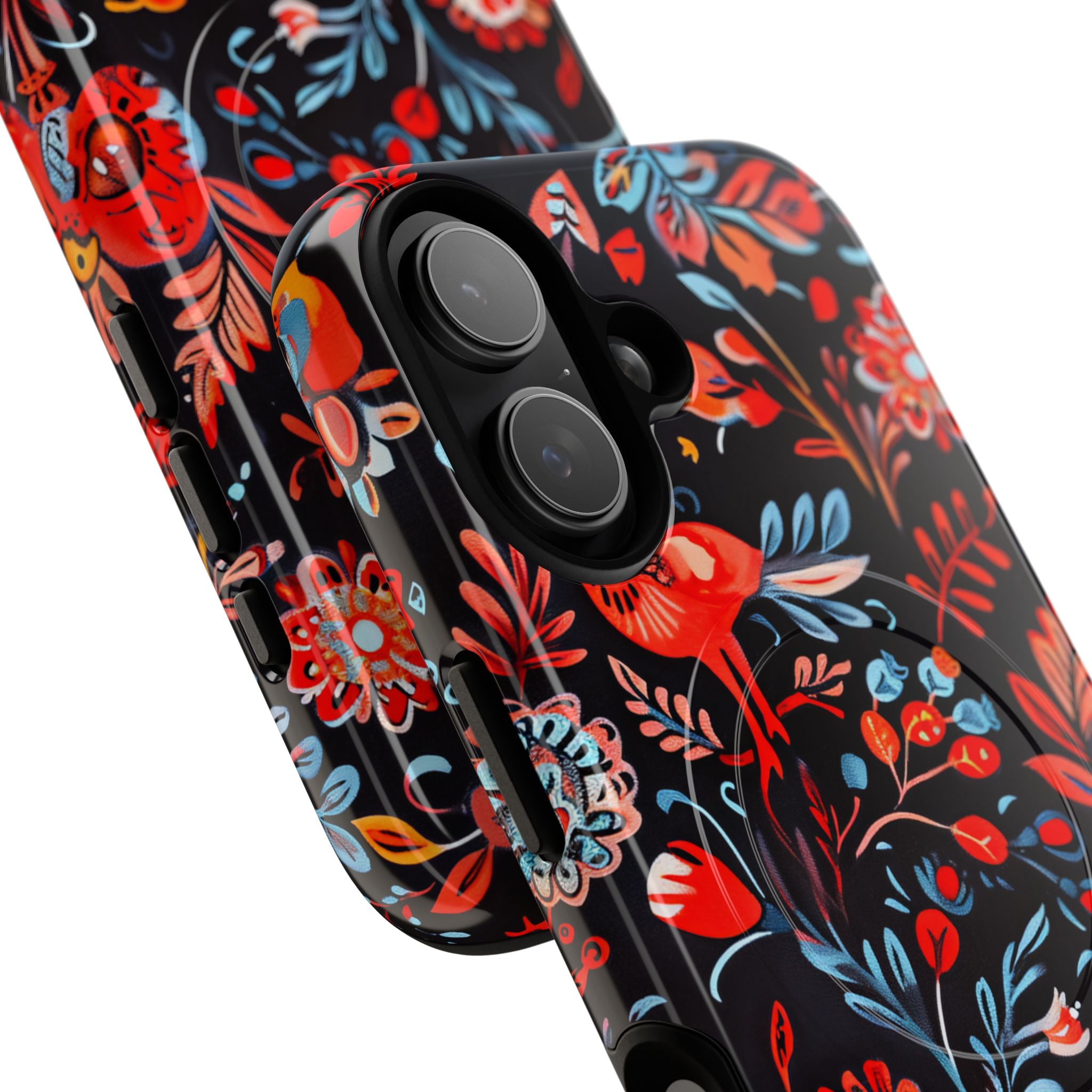 Vivid Birdscape iPhone 17 Case - Tough+ - CASE•BOB