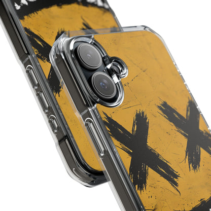 Jagged Smile Yellow iPhone 16 Plus Case - Impact