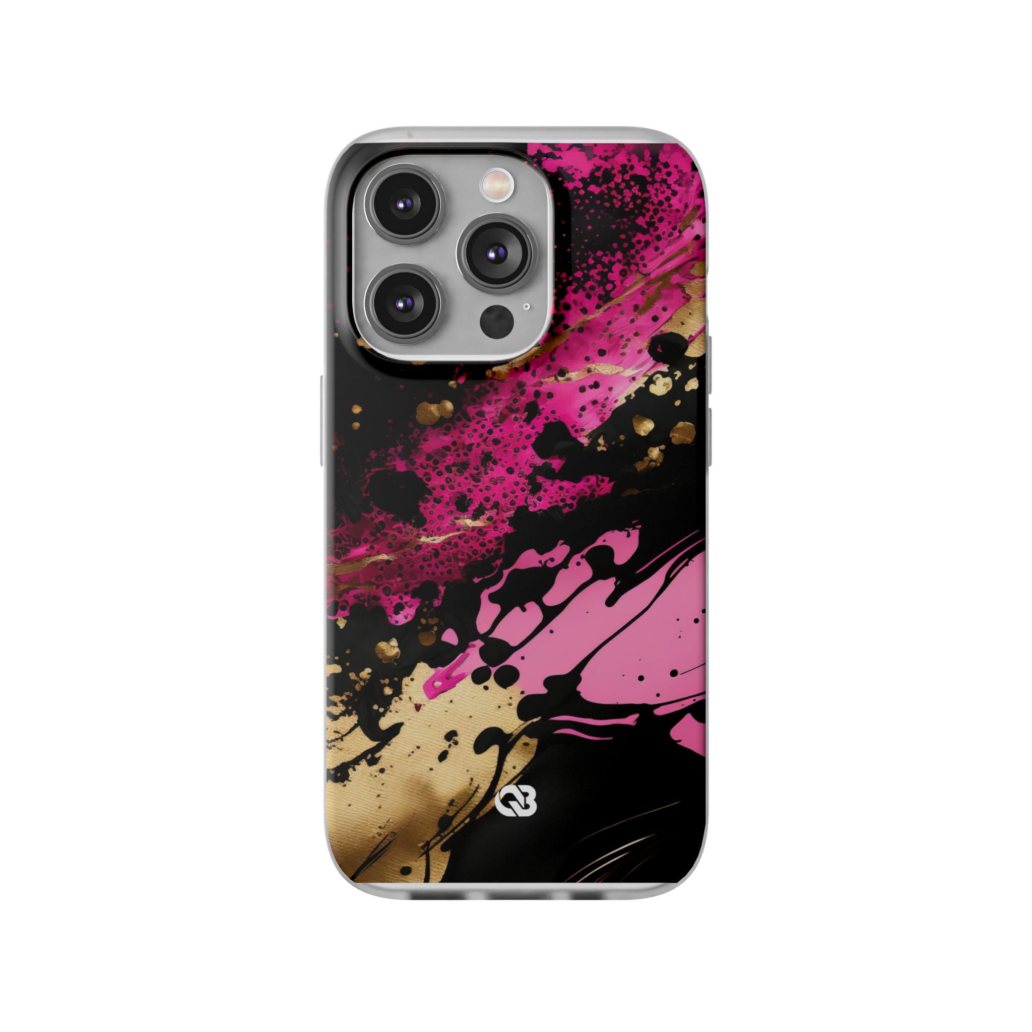 Magenta Liquid Gold · Soft Capa para iPhone