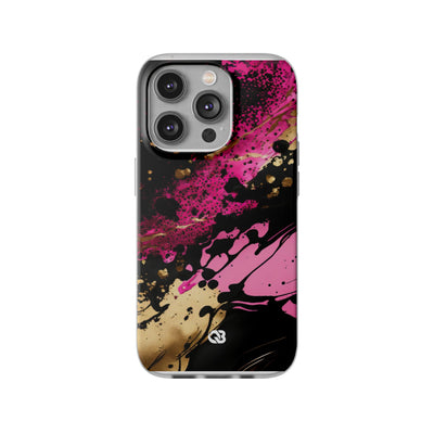 Magenta Liquid Gold · Soft Capa para iPhone
