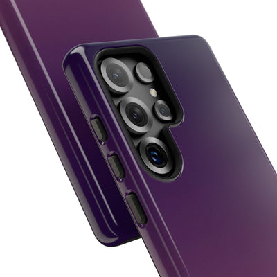 Purple Tough Phone Case for Samsung - Nocturnal Plum Fade