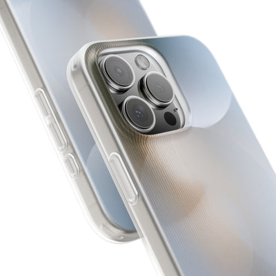White Lite Phone Case for iPhone - Frosted Ribbed Sphere