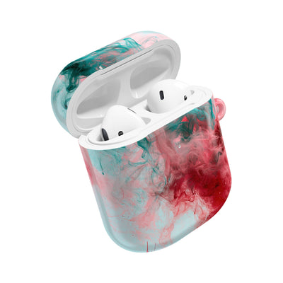 Sonic Bloom · Hard Case for AirPods & AirPods Pro · Red