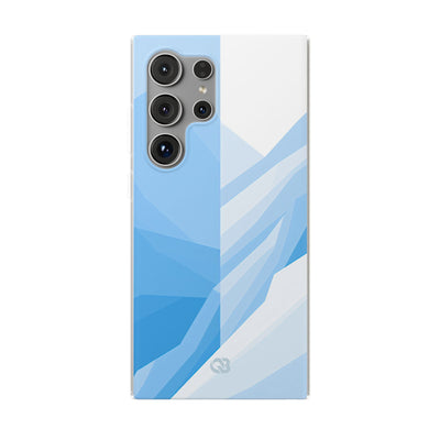 Blue Lite Phone Case for Samsung - Arctic Glacial Ridge