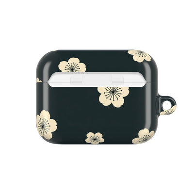 Midnight Sakura Bloom · Hard Case for AirPods & AirPods Pro · Black