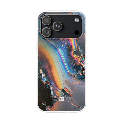 Prismatic Aura Flow · Lite Phone Case for iPhone ·  Blue