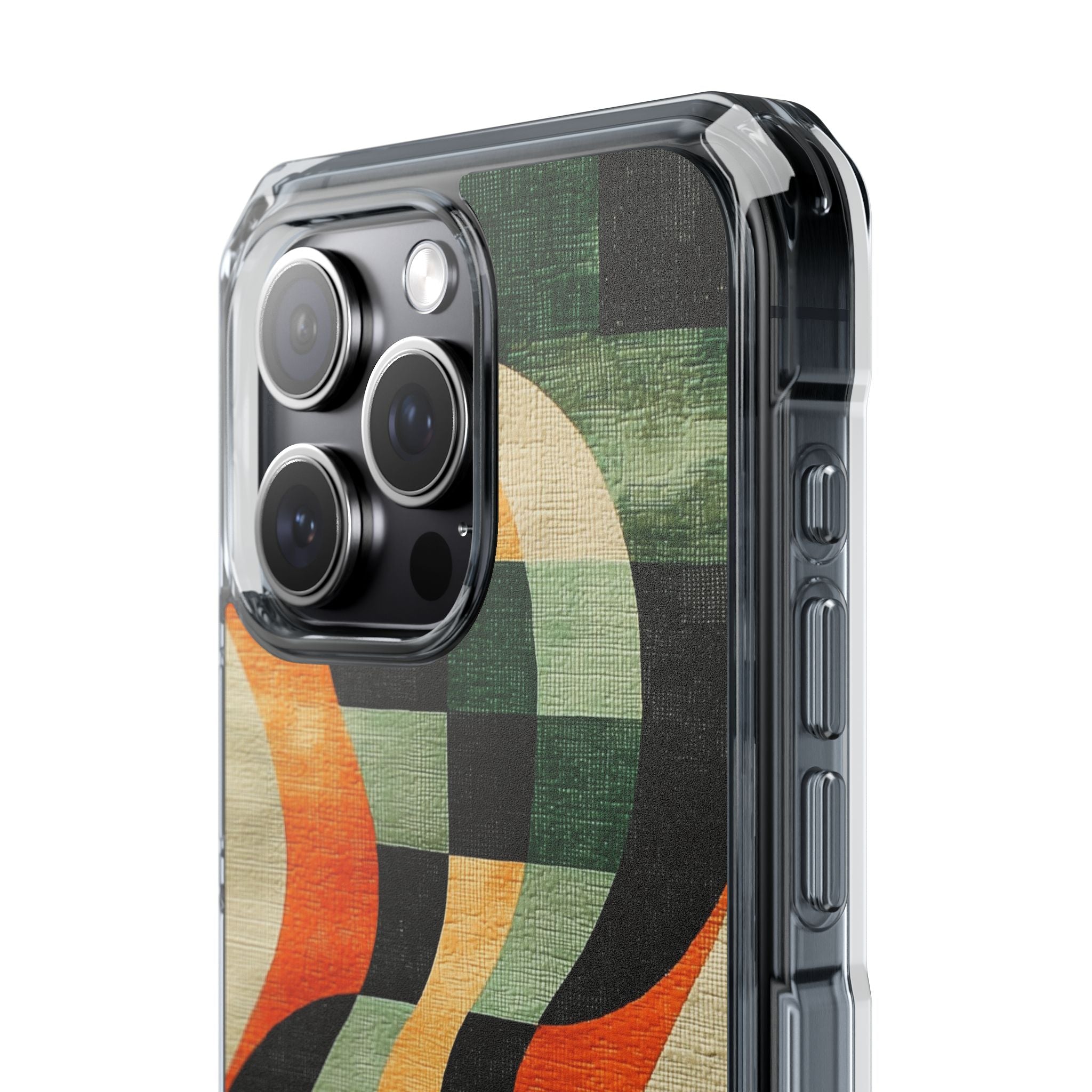 Burnt Orange Curve · Impact Handyhülle für iPhone · Magsafe