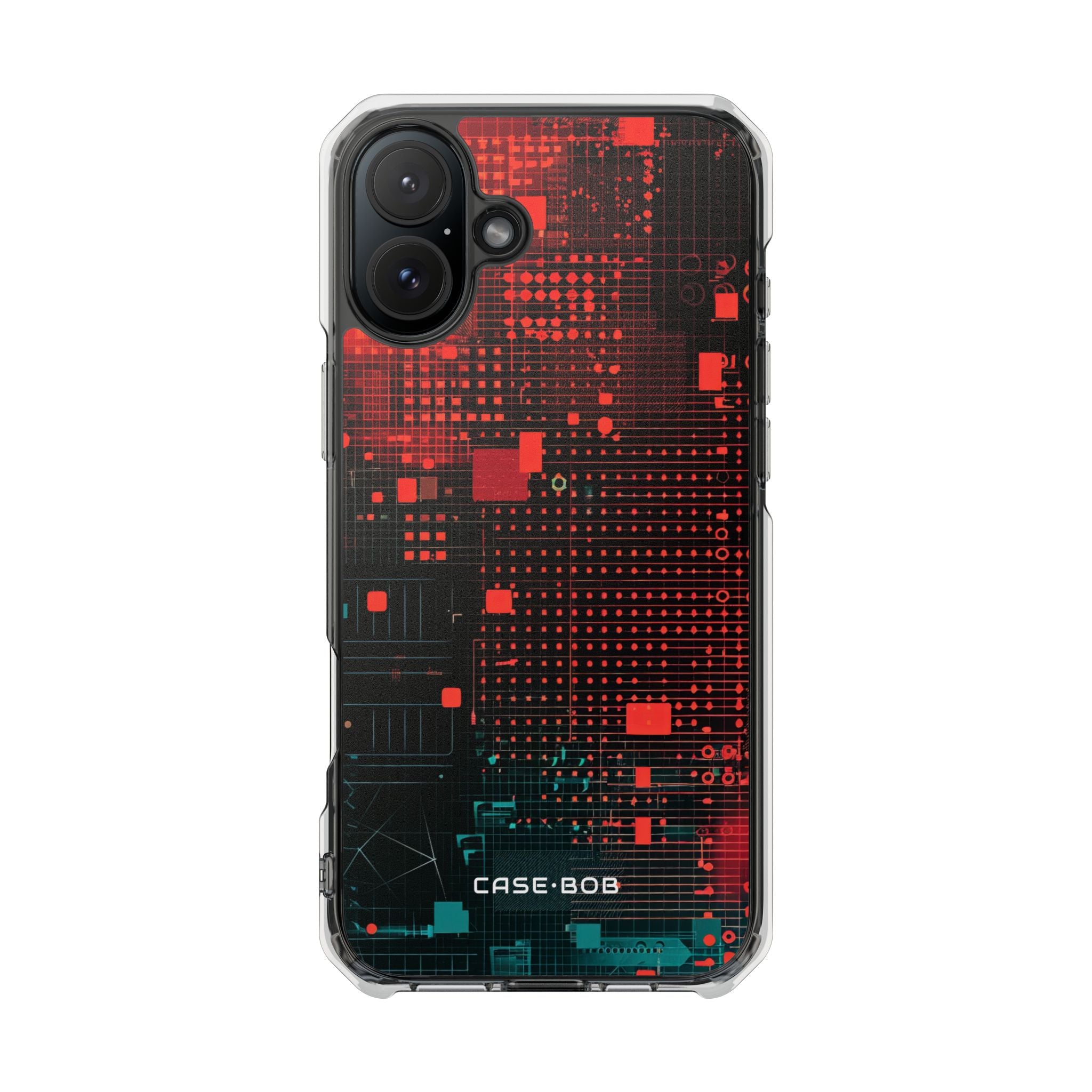 Grid Fusion iPhone 16 Plus Case - Impact