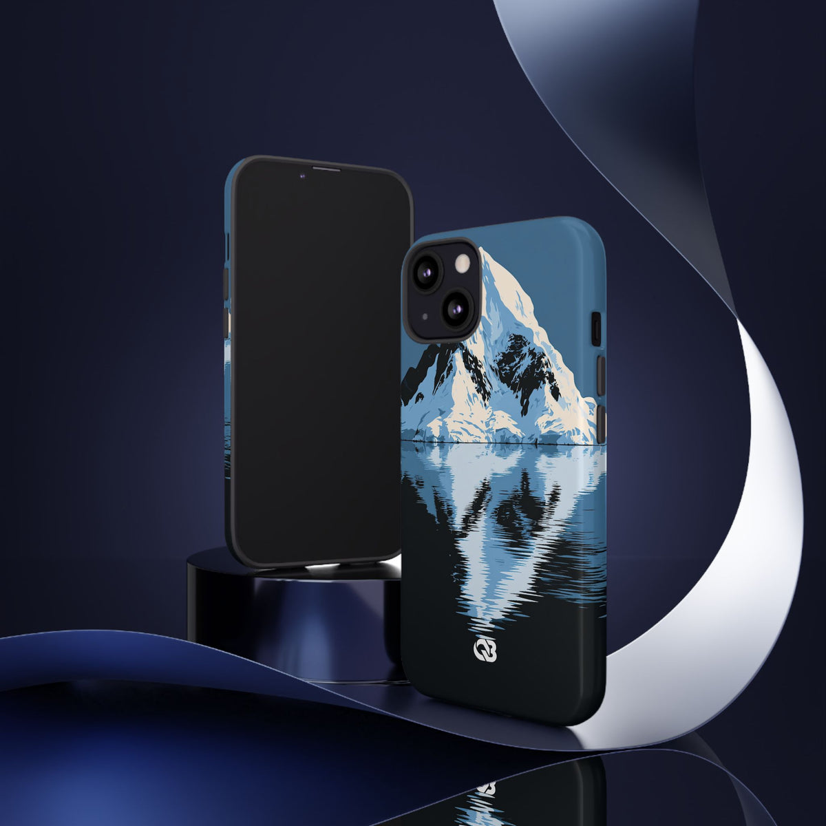 Glacial Horizon · Tough Phone Case for iPhone · Blue
