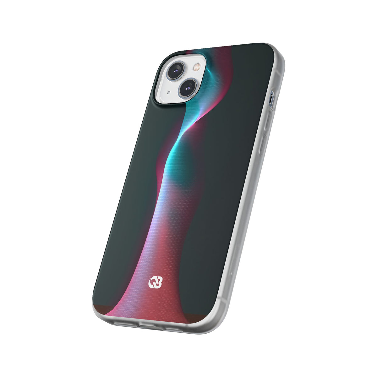 Neon Pixel Flow · Lite Phone Case for iPhone ·  Black