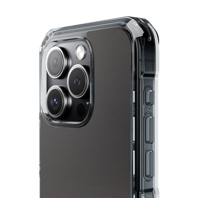 Obsidian Fade · Clear Impact Magnetic Phone Case for iPhone ·  Black
