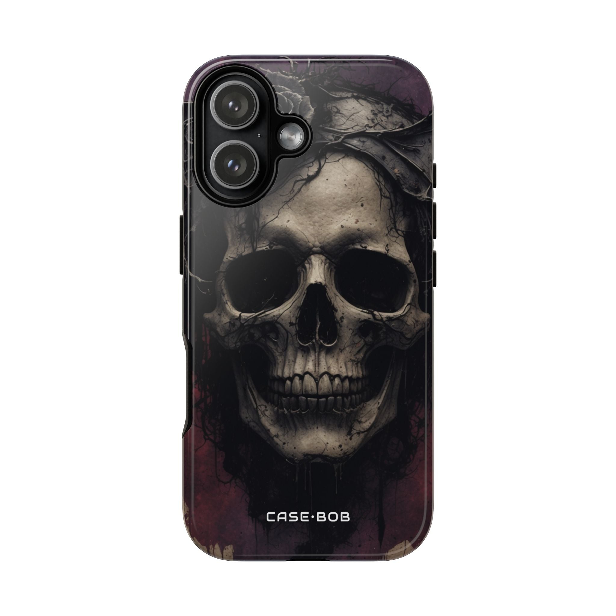 Gothic Skull Crown iPhone 17 Case - Tough - CASE•BOB