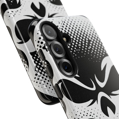 Phantom Halftone · Tough Phone Case for Samsung · Black