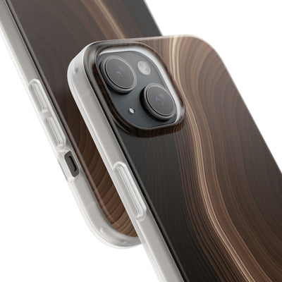 Umber Strata · Lite Phone Case for iPhone ·  Brown