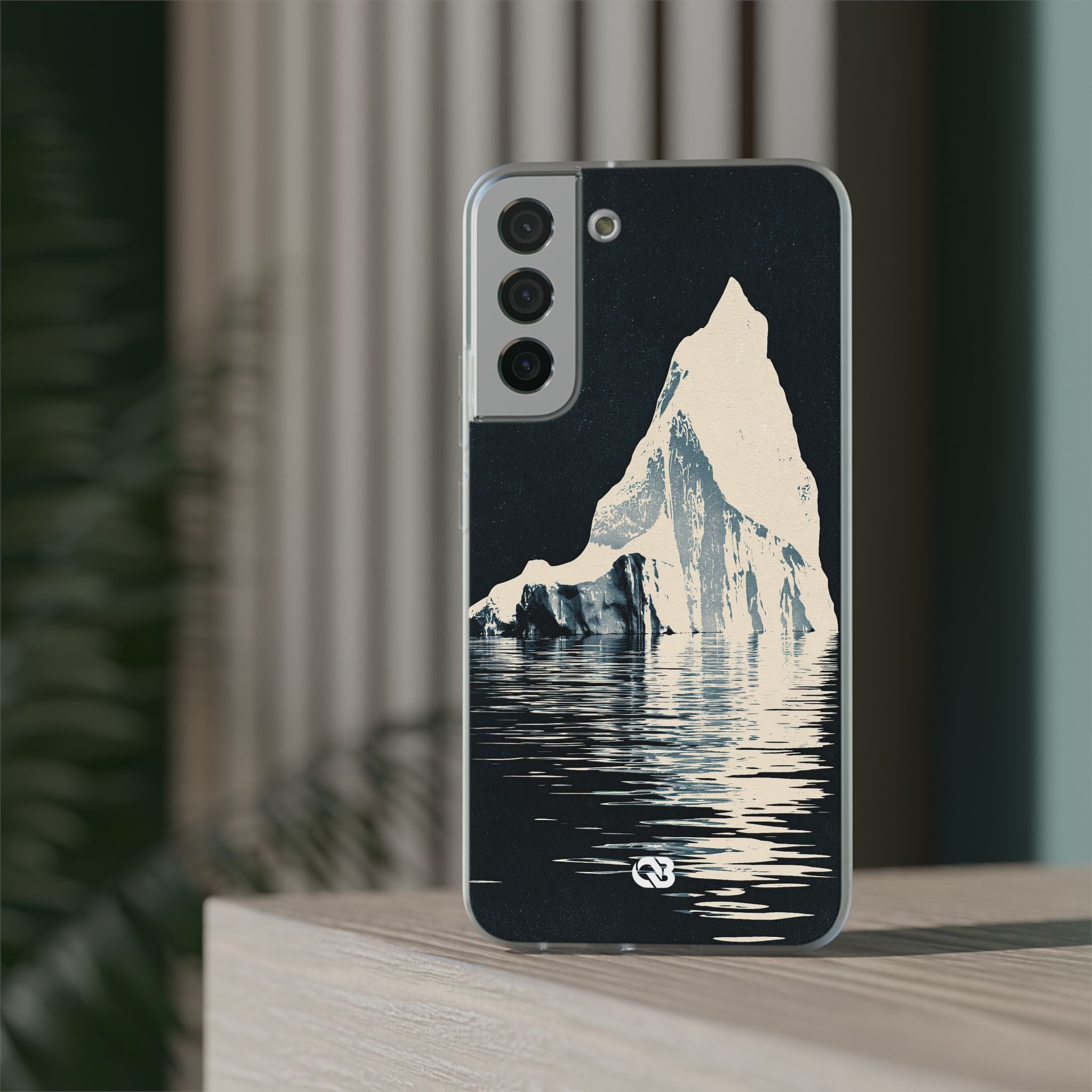 Blue Lite Phone Case for Samsung - Frozen Navy Monolith