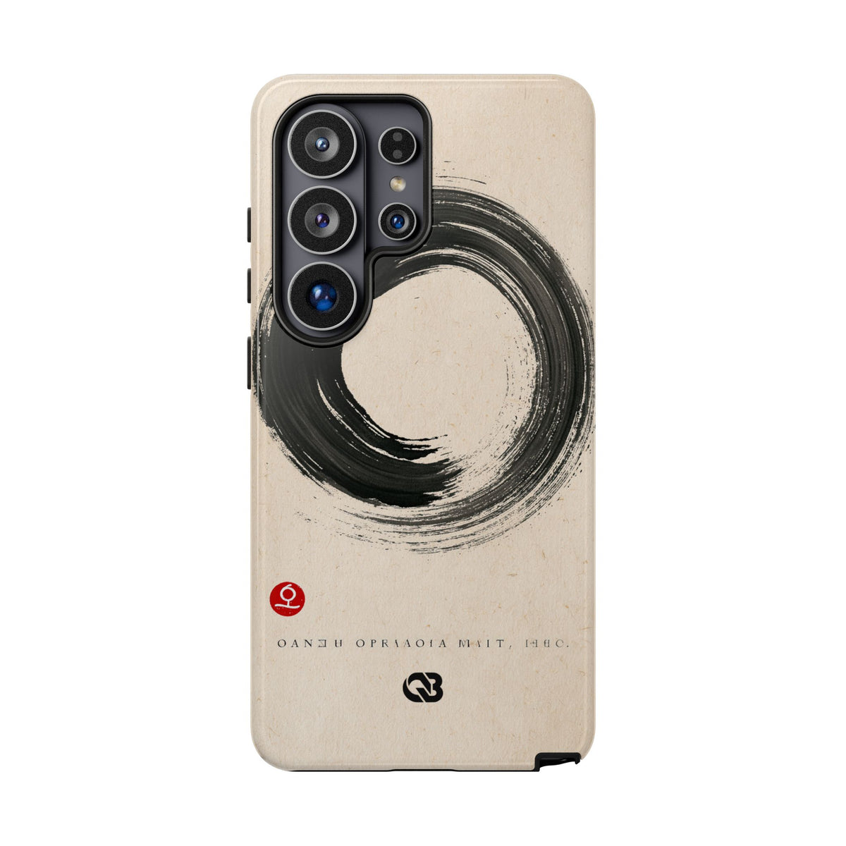 Zen Ensō Circle · Tough Phone Case for Samsung · Beige